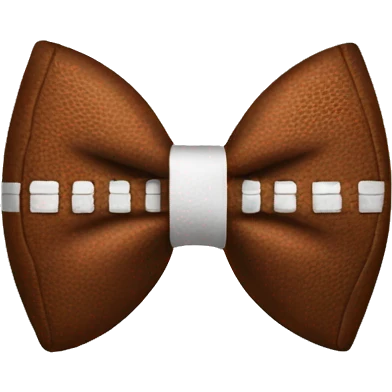 Football bow emoji