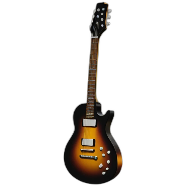 Headless guitar emoji