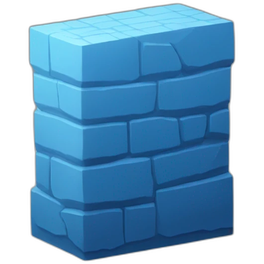 blue cave brick rectangle emoji