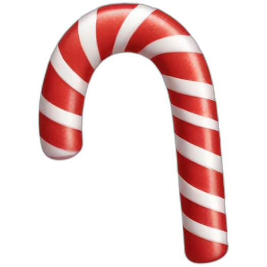 candy cane emoji