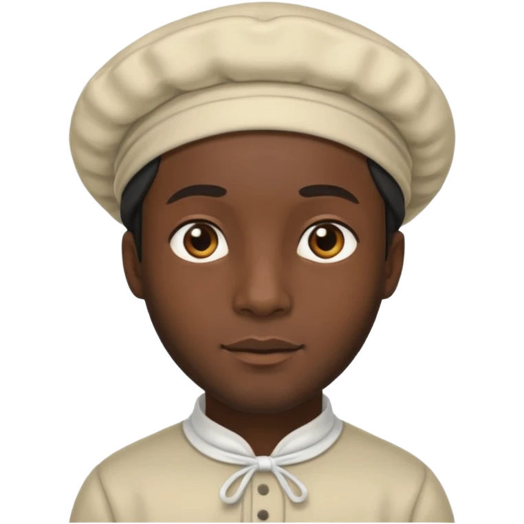 black man with a bonnet on emoji