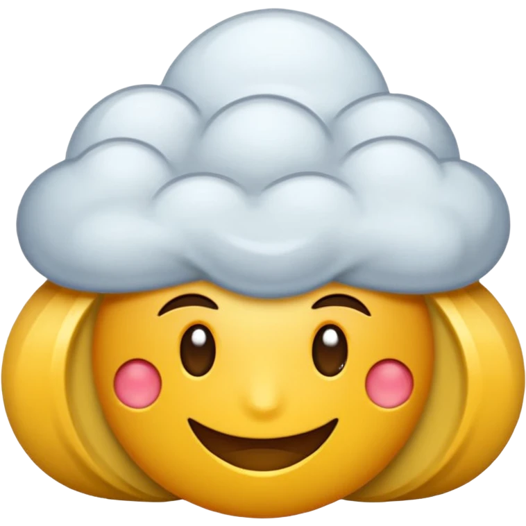 мозок в тумані Ios стиль

 emoji