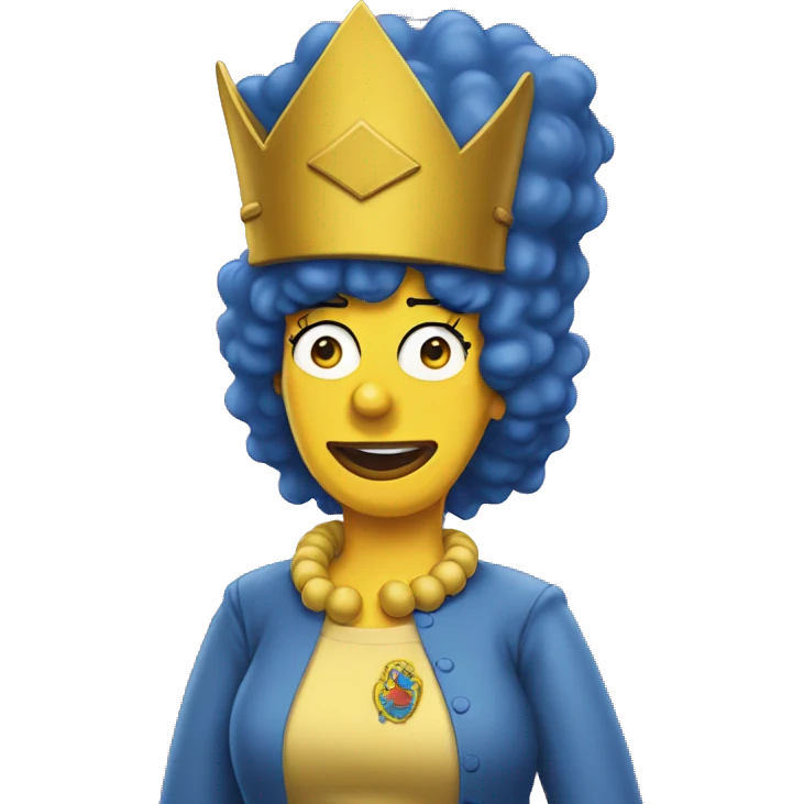 Marge Simpson emoji