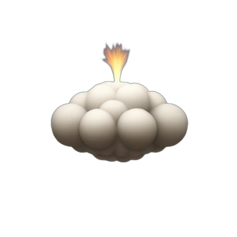 Bombe atomique emoji