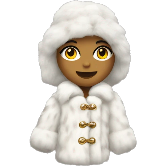 Chanel fur coat  emoji