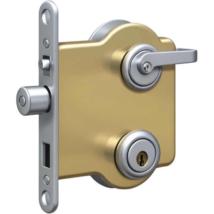 Steeldoor lock emoji