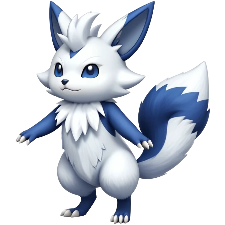 Zangoose-Meowstic-Fakémon-hybrid-creature (full body)  emoji