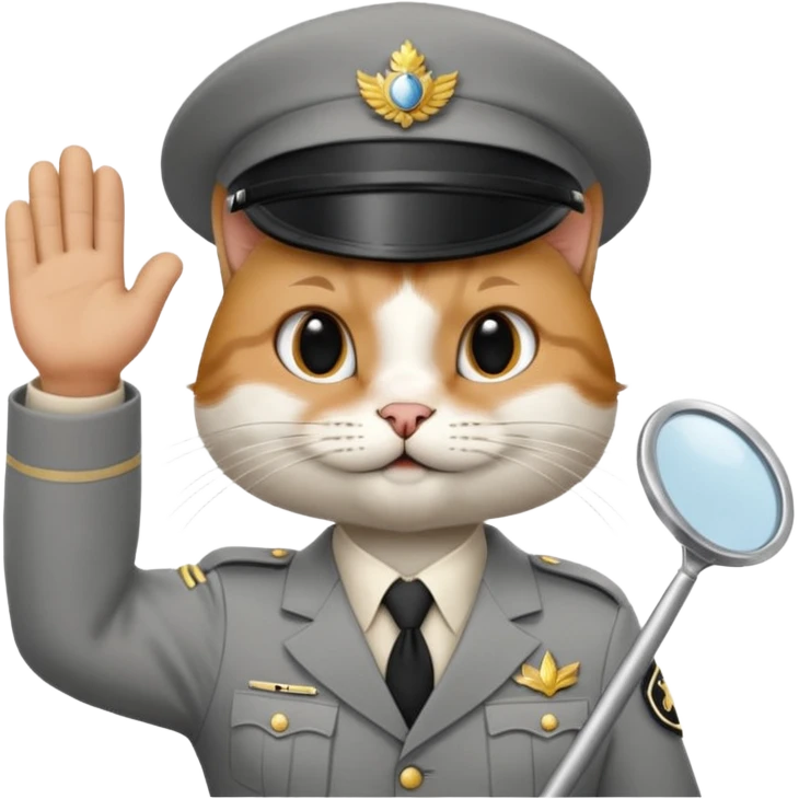 Un chat qui fait un doigt d’honneur emoji