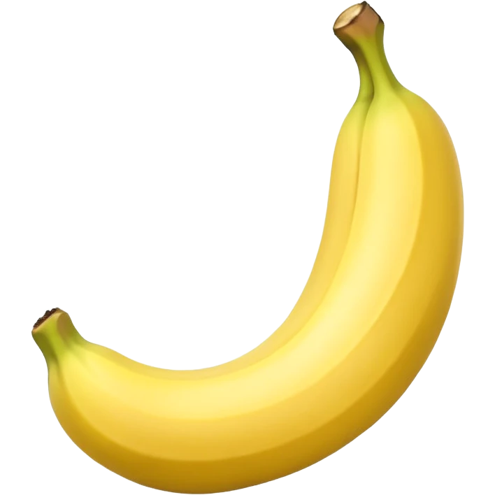 Half-Peeled banana emoji