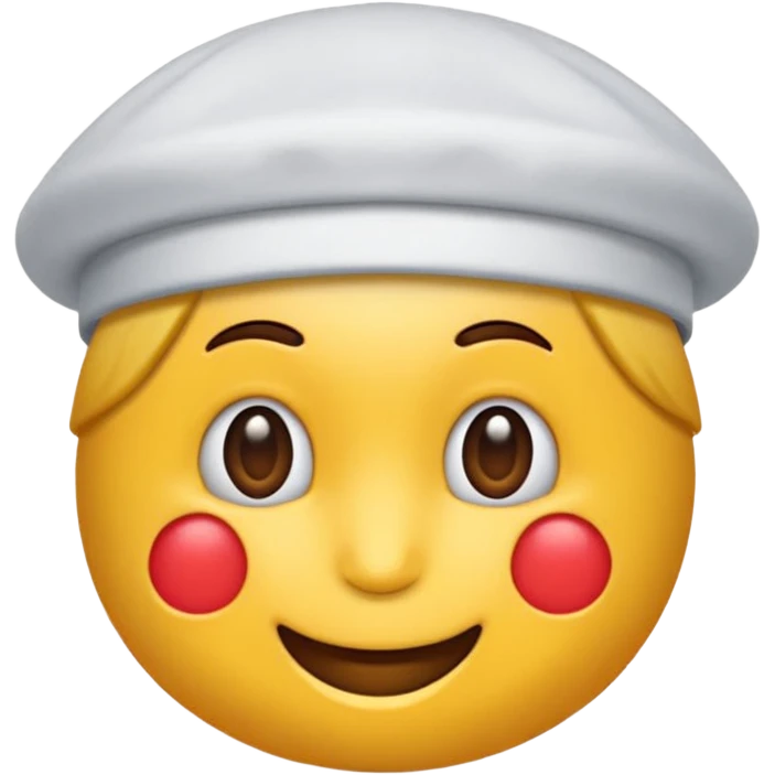 Новогодняя шапка emoji