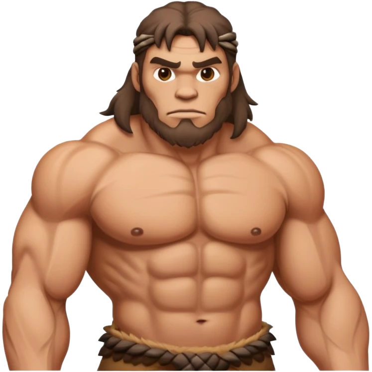 Prehistoric man emoji