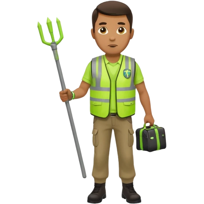 now a want a marshal sticks guy (airport) emoji