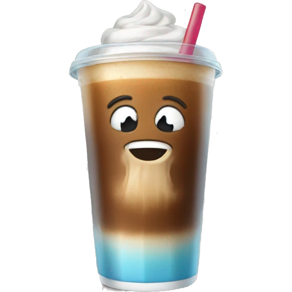ice coffee emoji