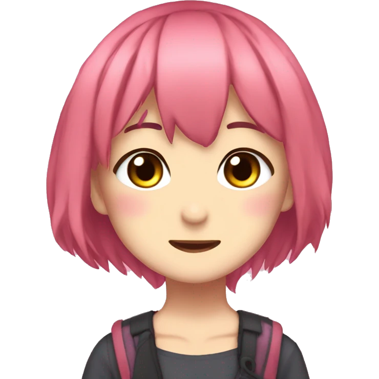 sayori from DDLC emoji
