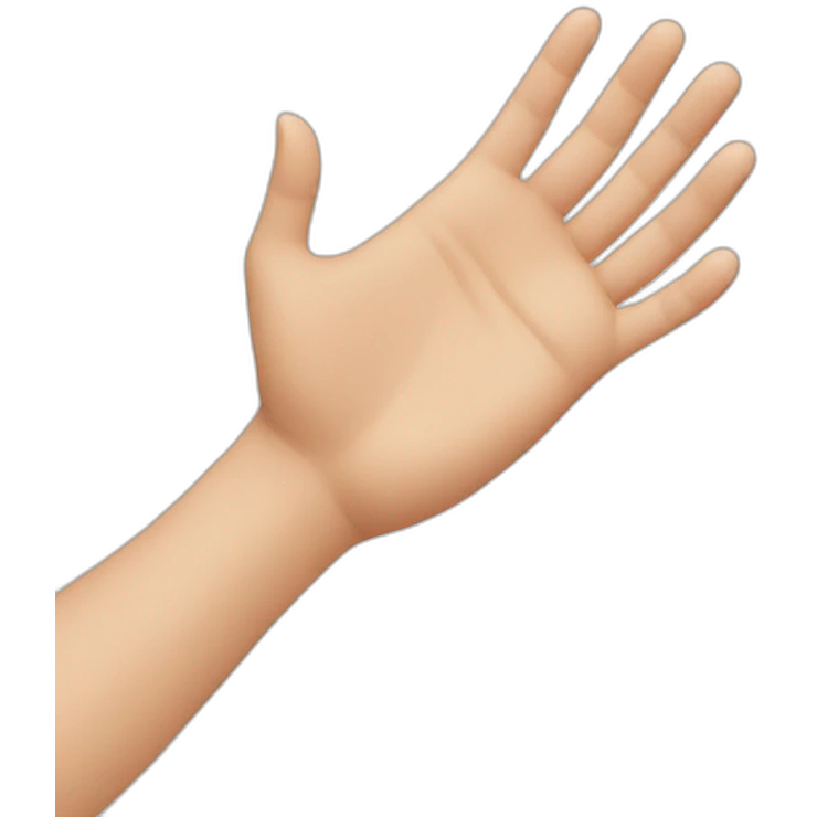 hand massage emoji