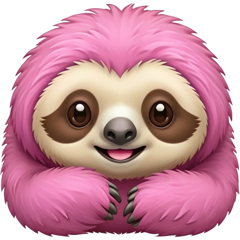 pink sloth emoji