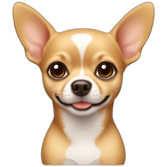tan Chihuahua mix emoji