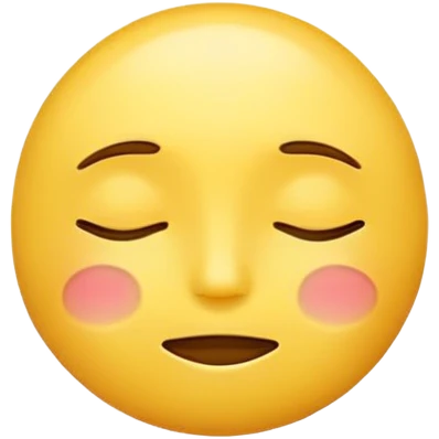 A yellow emoji face, delulu, dreamy emoji