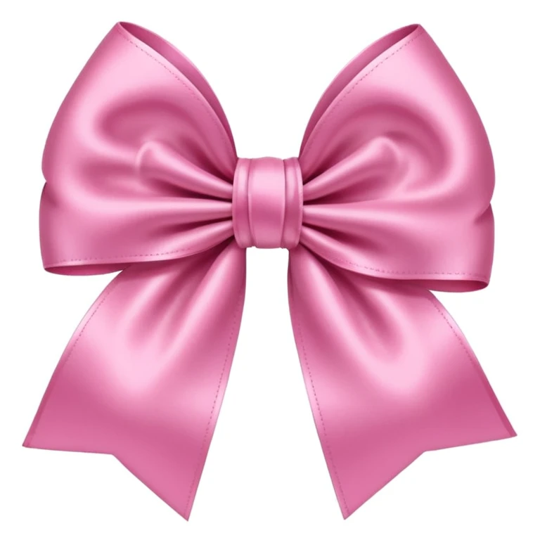 Fiocco rosa emoji