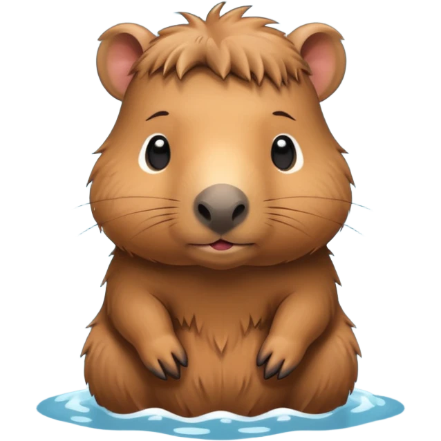 Capybara bebe emoji