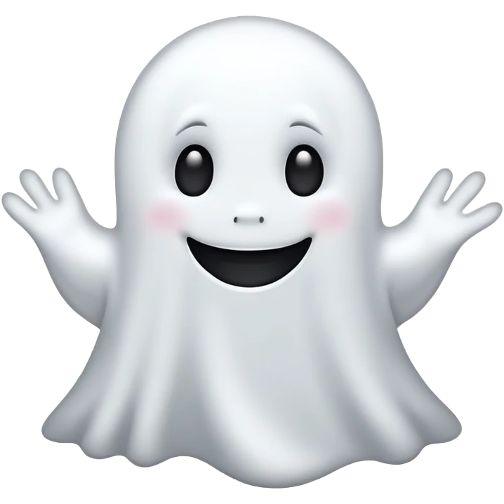 cute ghost emoji