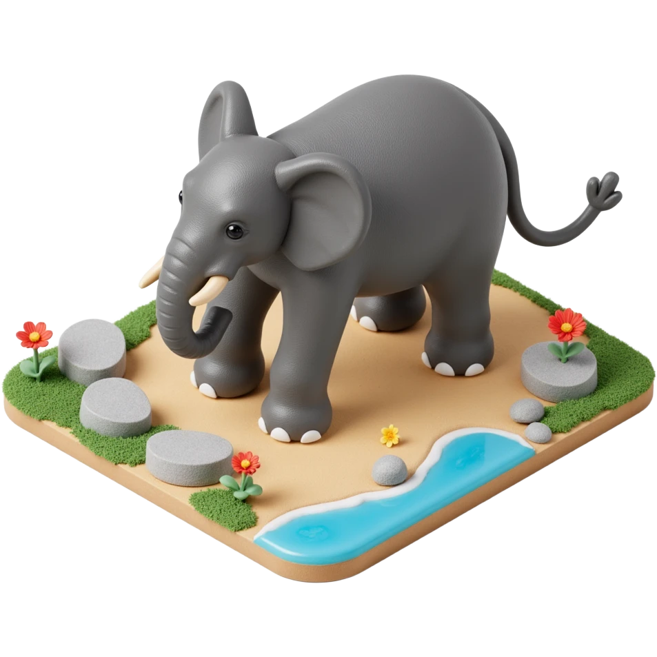 Elephant emoji