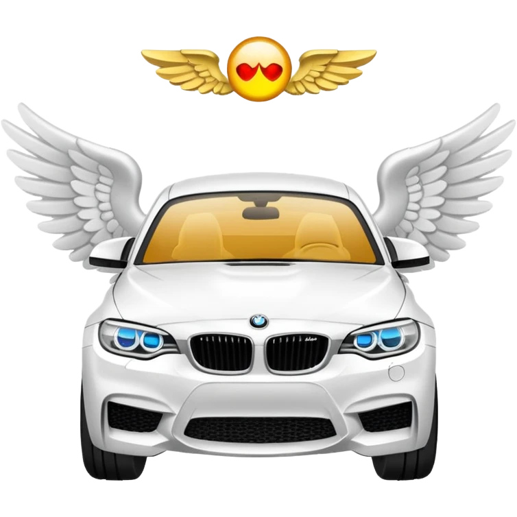 BMW angel lights emoji