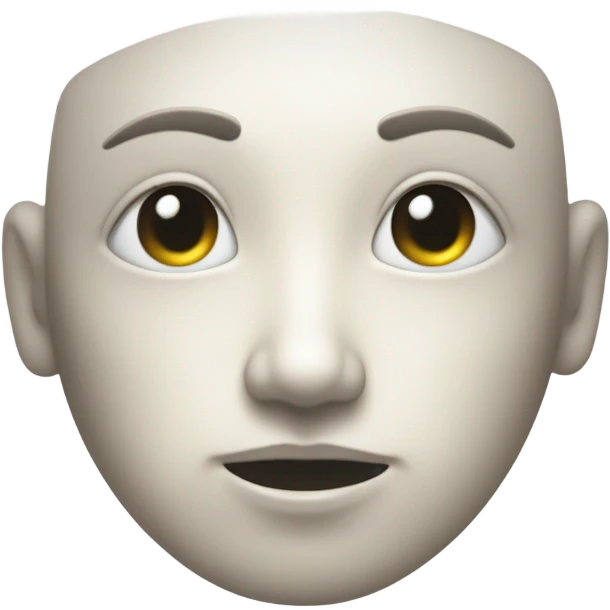 Ghost kiss face emoji