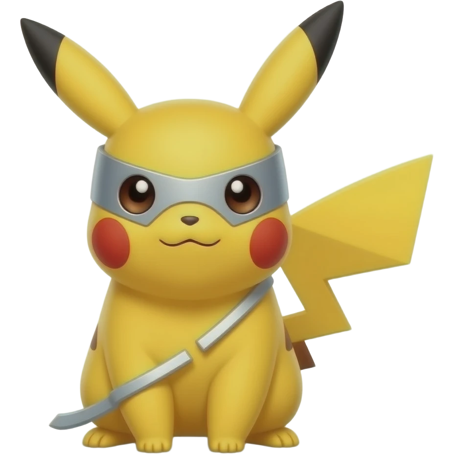 Pikachu As A Power Ranger emoji