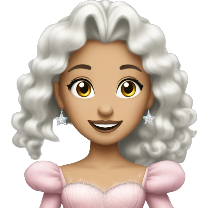 ariana as glinda from wicked emoji