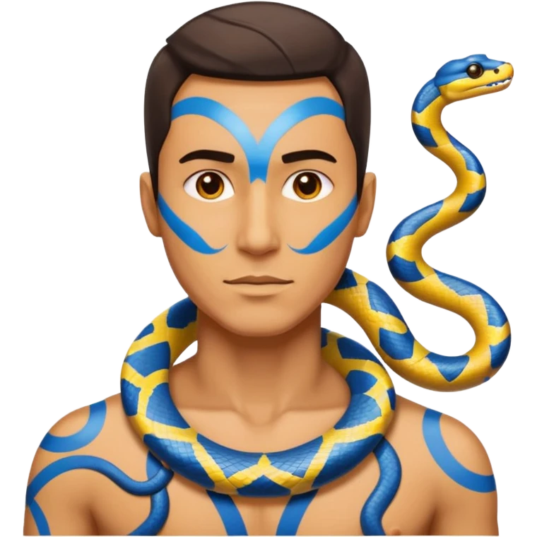snake electric man emoji