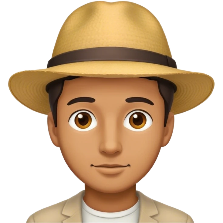 man with hat emoji
