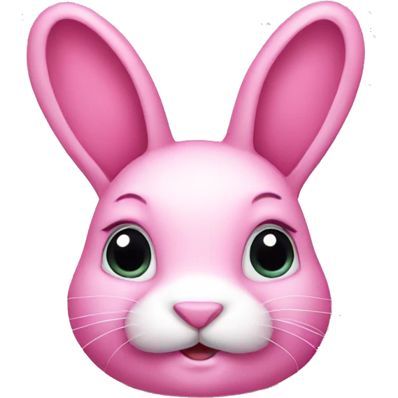 pink rabbit emoji