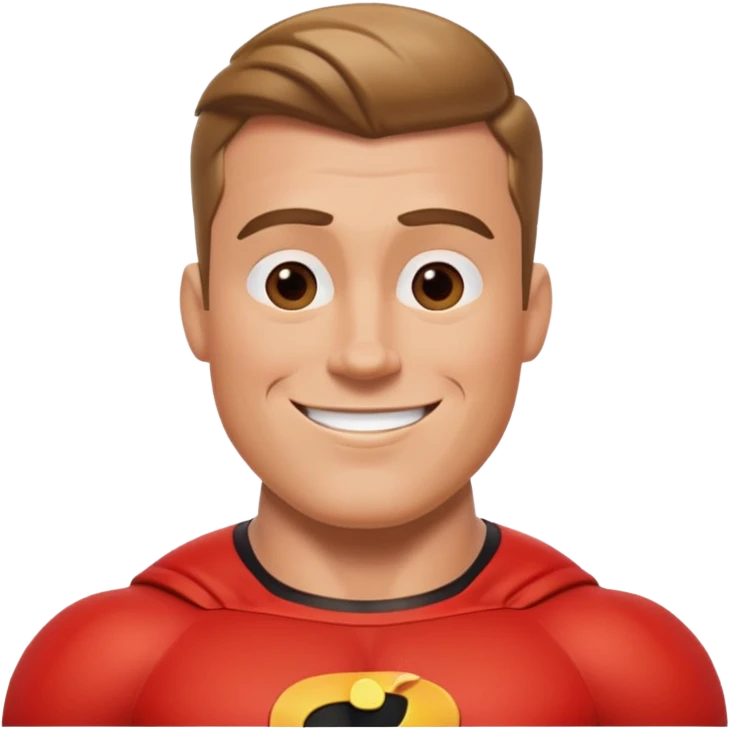 Mr. Incredible from The Incredibles Movie emoji