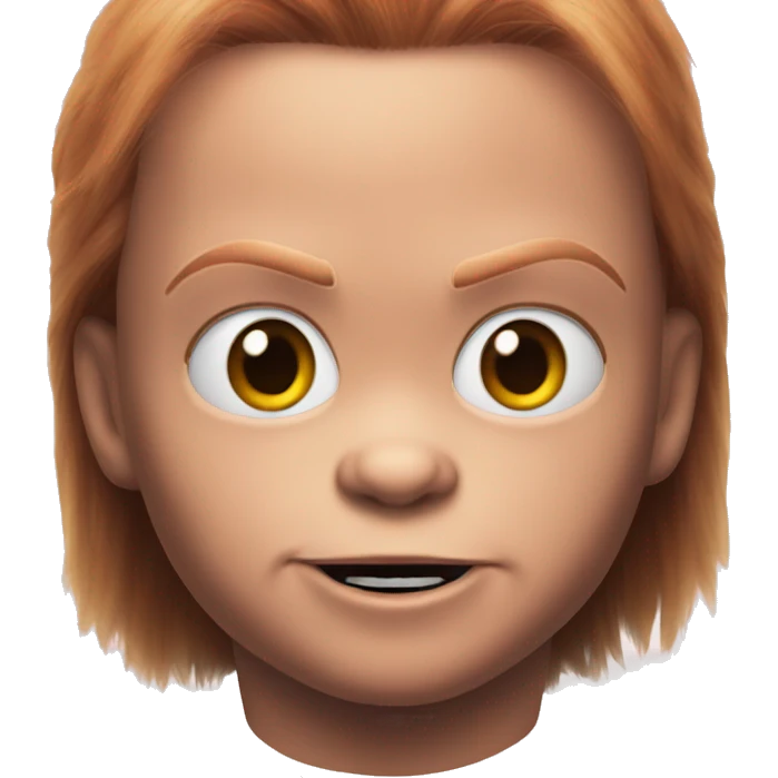 chucky with heart eyes emoji