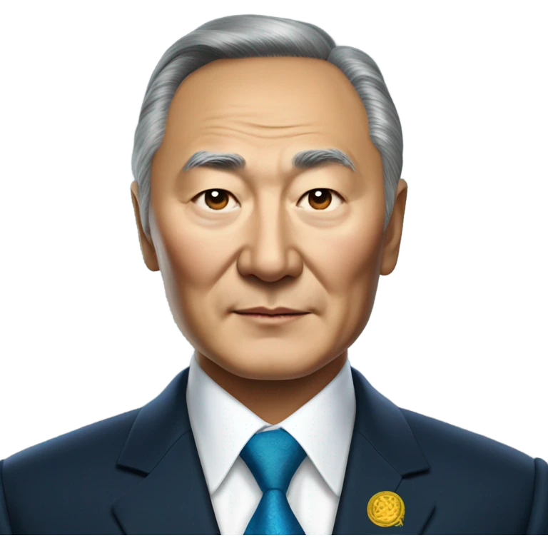 Nazarbaev President of Kazakhstan emoji