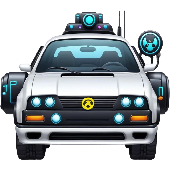  CAR  cyber punk emoji