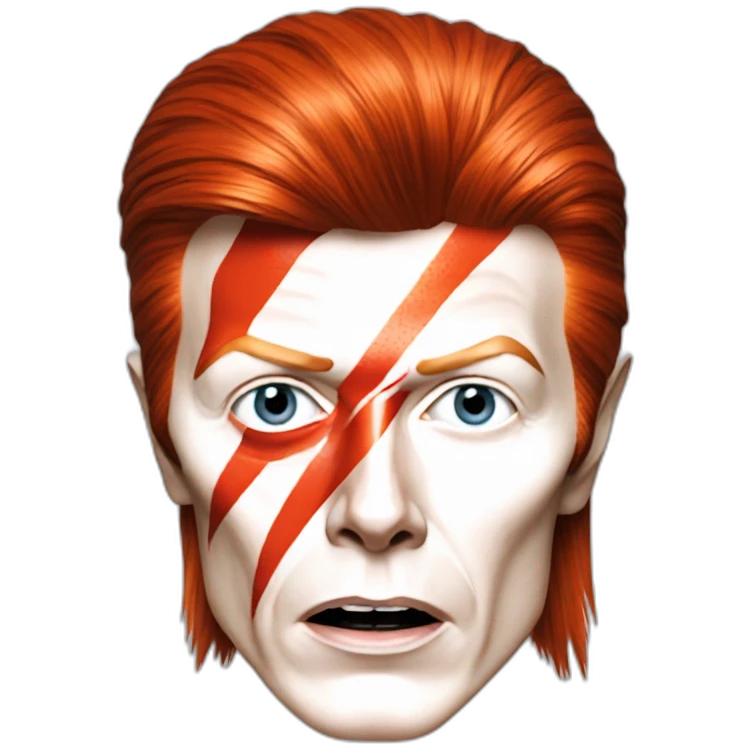 david bowie aladdin sane emoji
