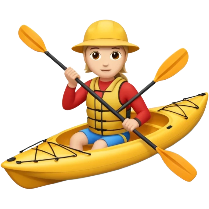Kayaker emoji