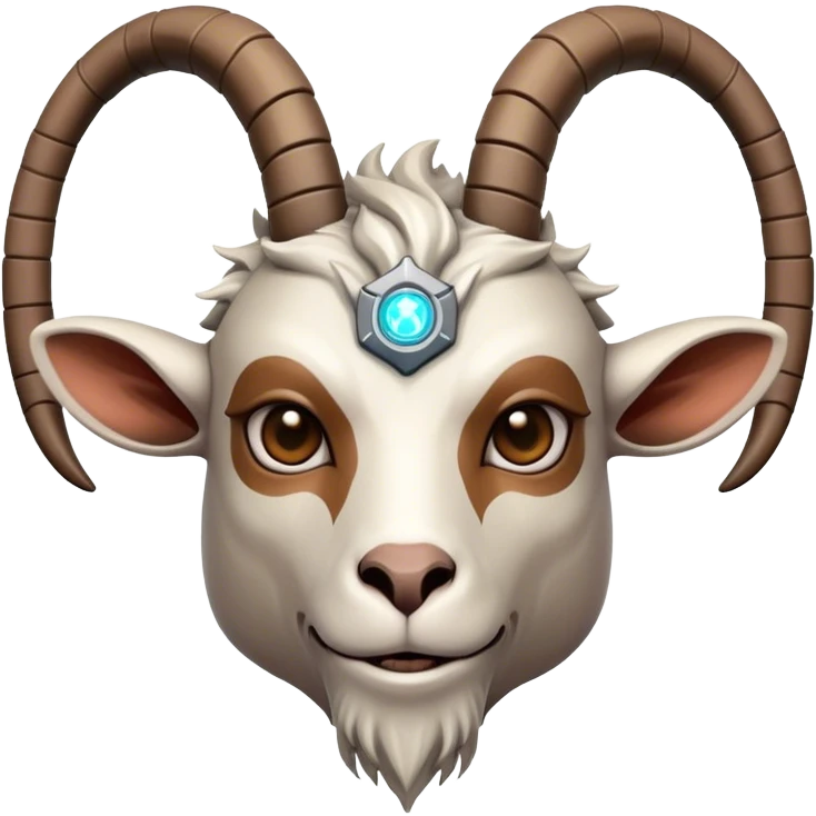 Cybernetic Goat man emoji