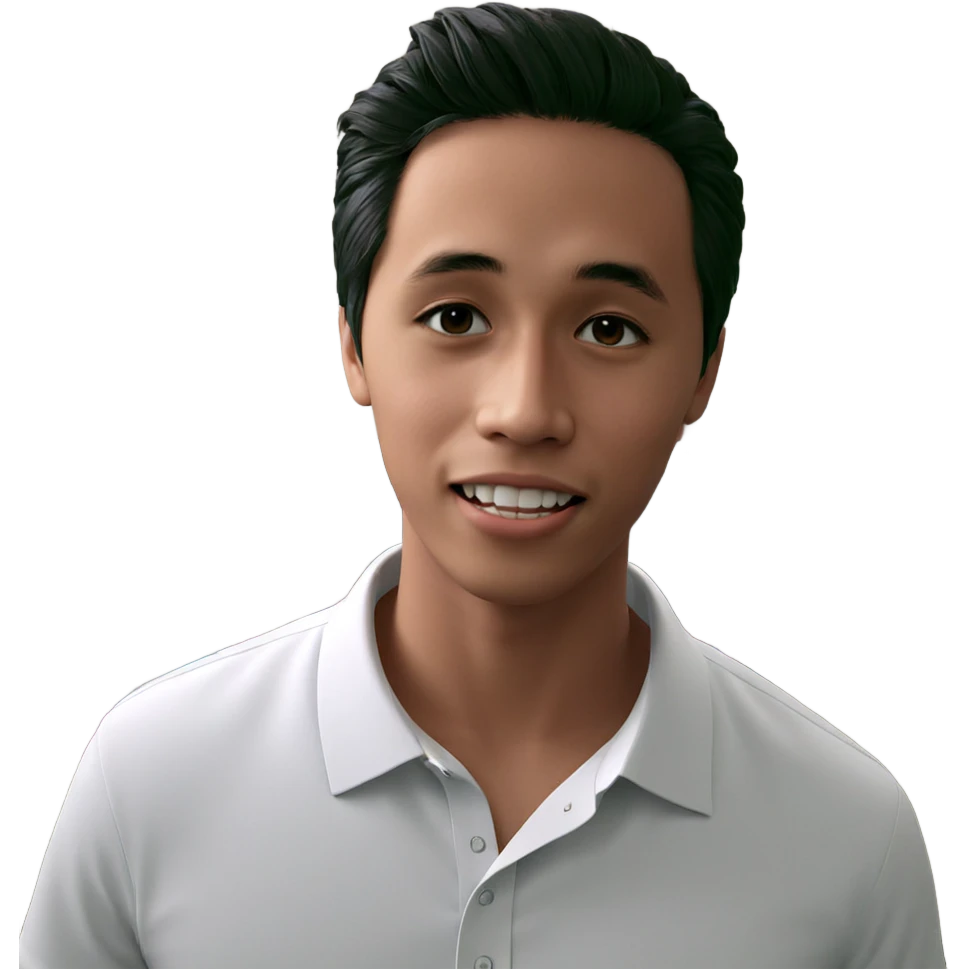 confident boy in collared shirt emoji