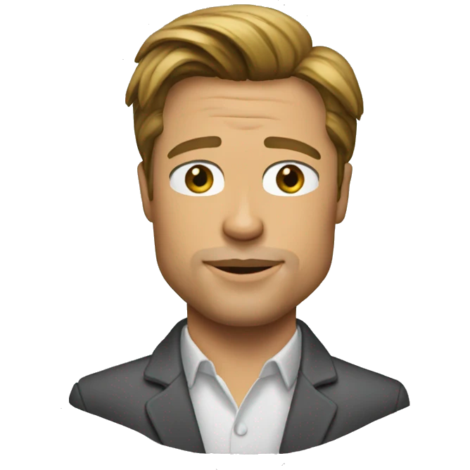 Brad Pitt emoji