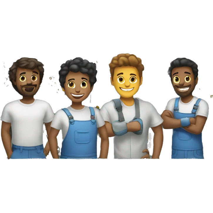 Factory friends emoji