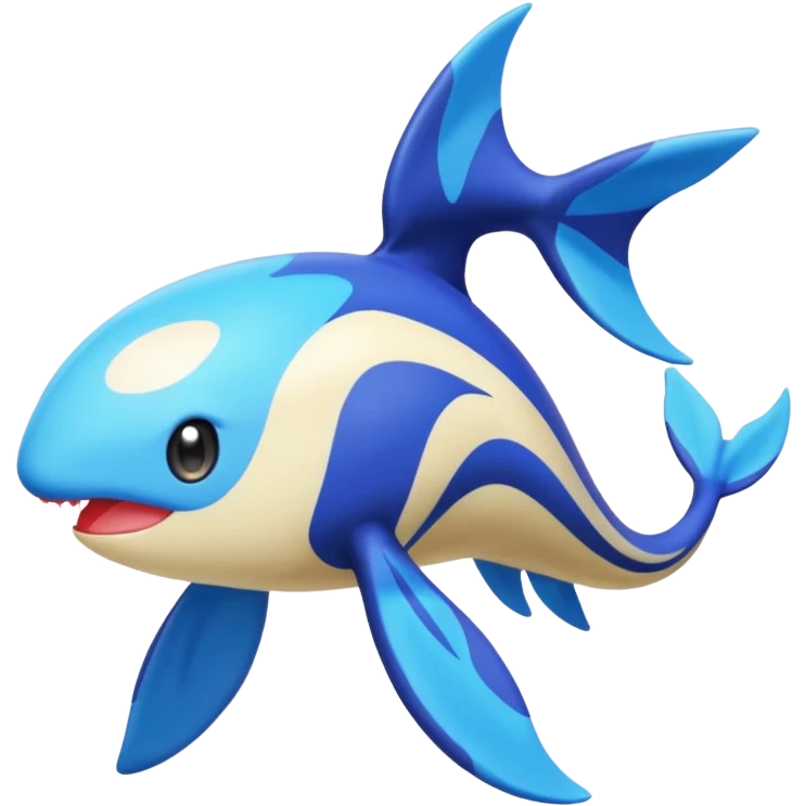 Meloetta-Gible-Kyogre-Pokémon-Fakémon-fusion-hybrid-creature emoji