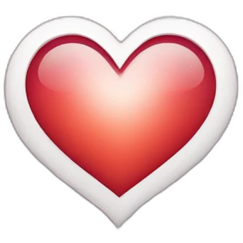 heart in a web emoji