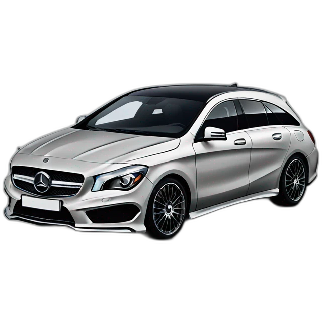 Mercedes cla break emoji