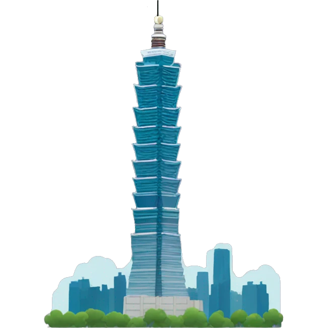taipei 101 emoji