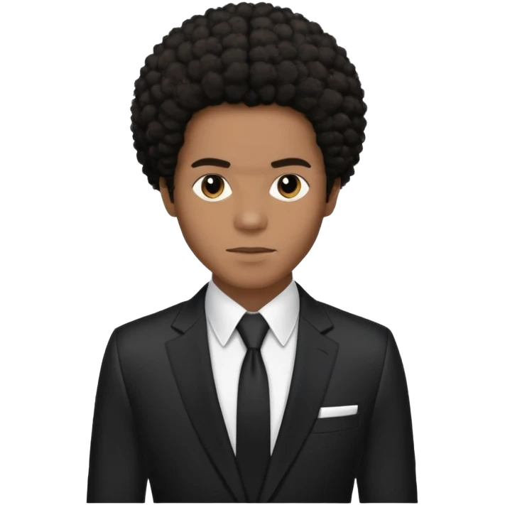 Maxwell, R&B Singer (b.1973) with dark brown afro hair  emoji