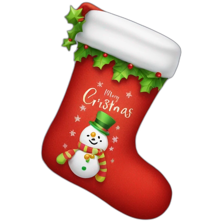 Chirstmas Stocking emoji