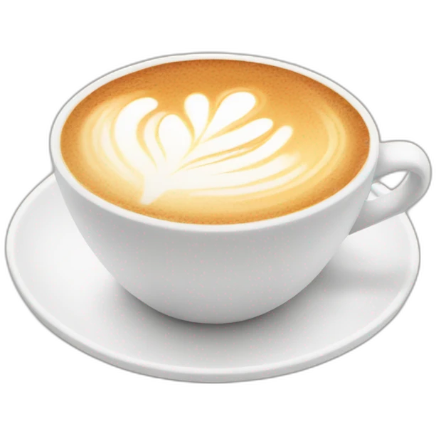 flat white emoji